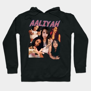 Aaliyahs Tribute Threads Retro R&B Harmony Icon Graphic T-Shirt Hoodie